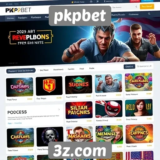 Análise da oferta de jogos no site pkpbet